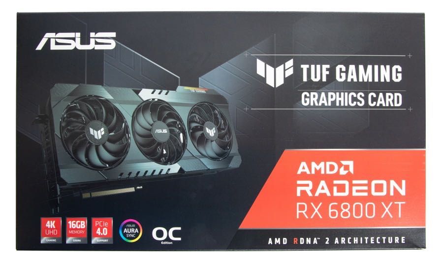 ASUS TUF Gaming Radeon RX 6800 XT (3080)