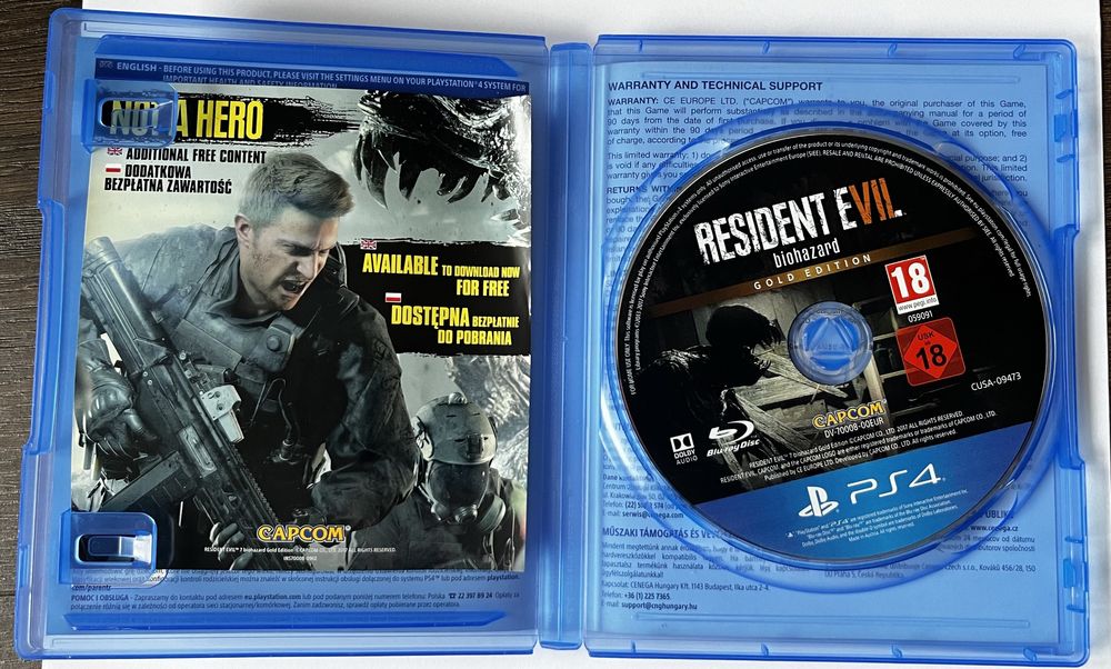 Resident Evil 7 Gold Edition RE7 PS4 PS5 PSVR - PL dystrybucja