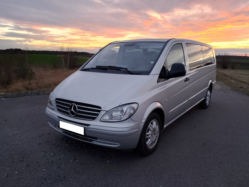 Mercedes Vito W639 2.2 CDI 150KM Aut. 9-osob. Extra long. Zadbany.