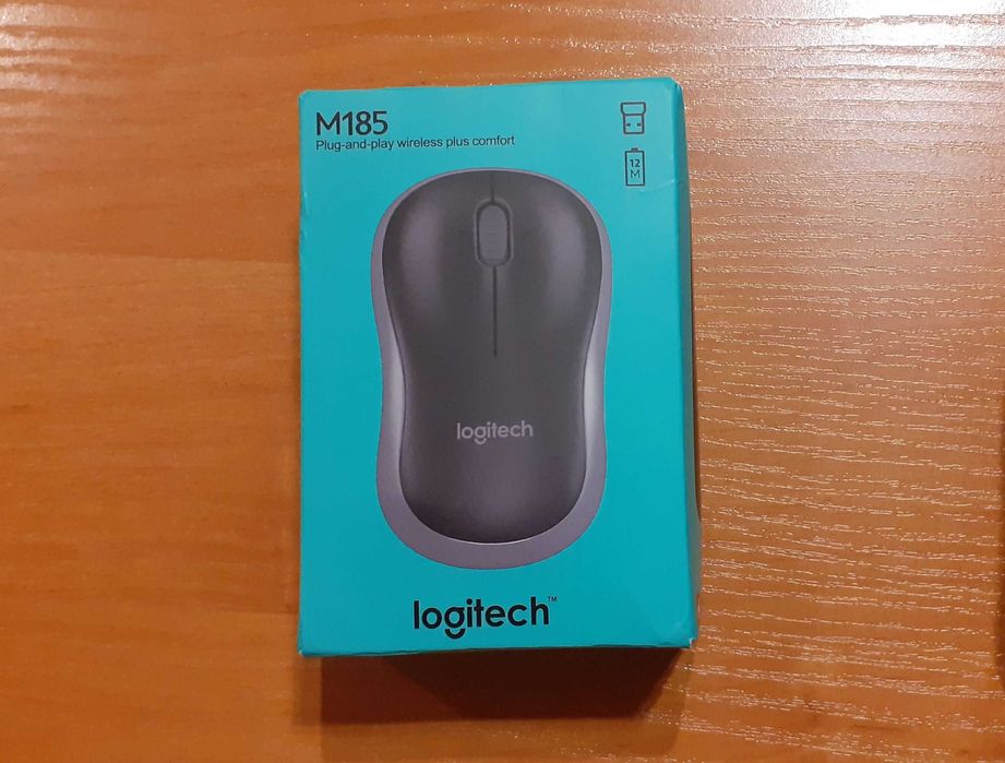 Myszka bezprzewodowa logitech M185 red