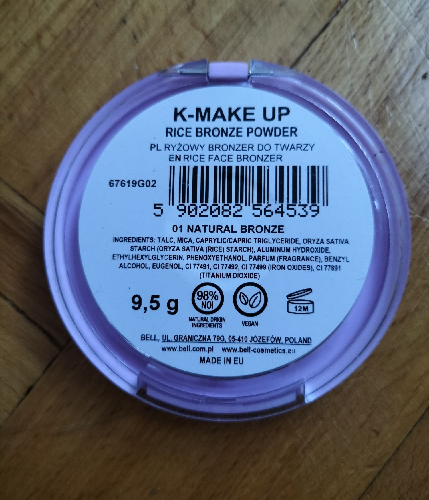 K-make-up ryżowy bronzer do twarzy