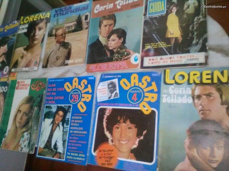 Conjunto de Revistas Antigas Fotonovelas/Outras