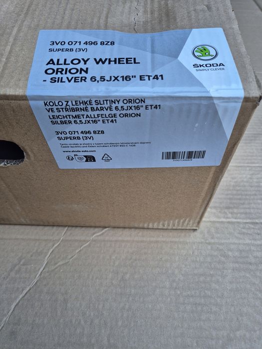 Felgi Skoda Superb 16 cali 5x112