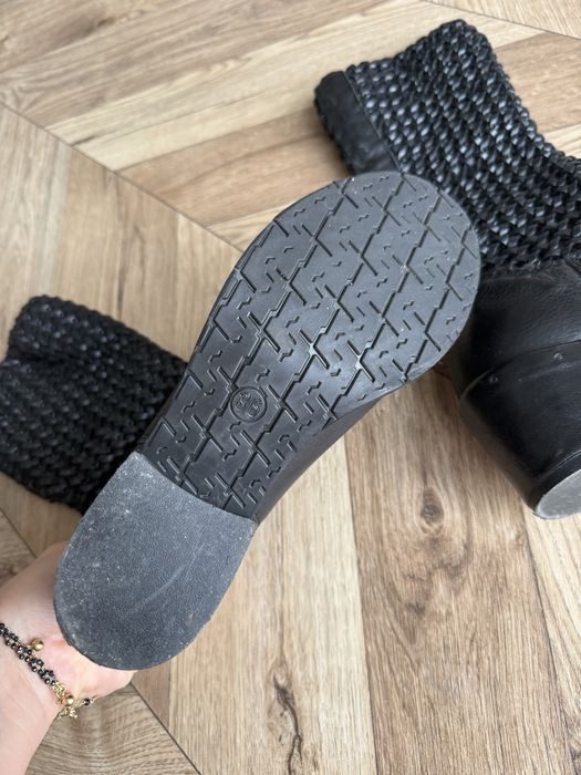 Ботинки шкіряні