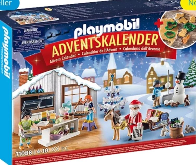 Playmobil advento - fábrica dos bolos