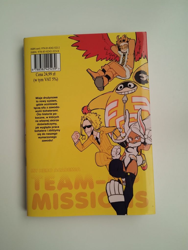 My hero academia team up missions tom 1