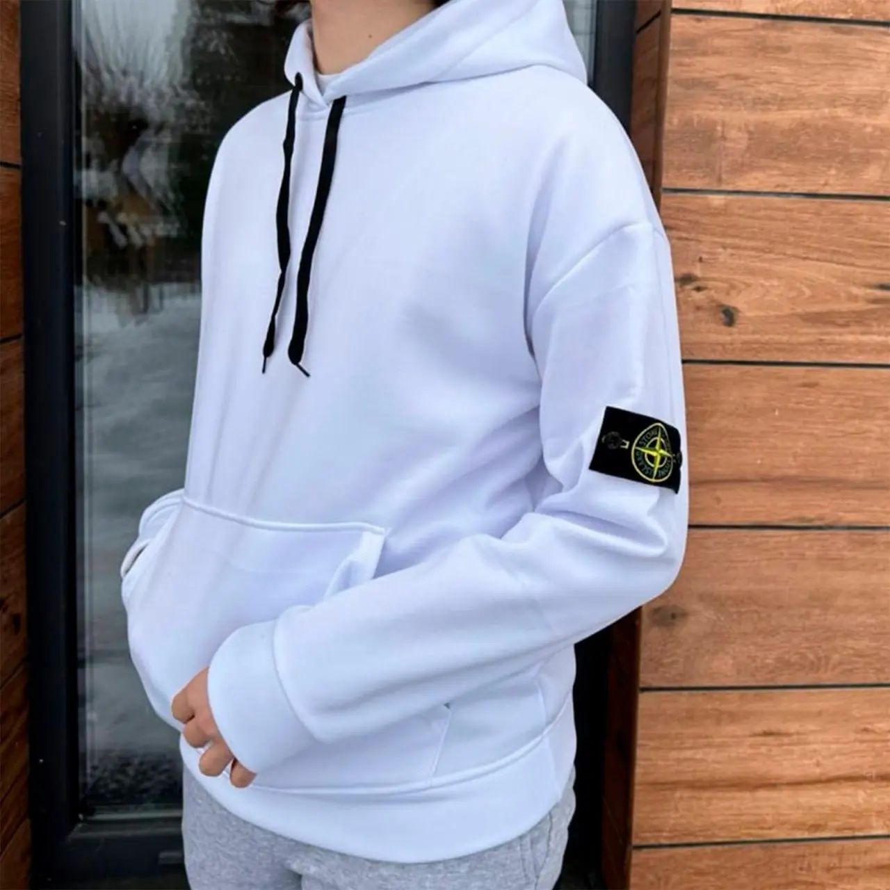 Худі Stone Island Білий