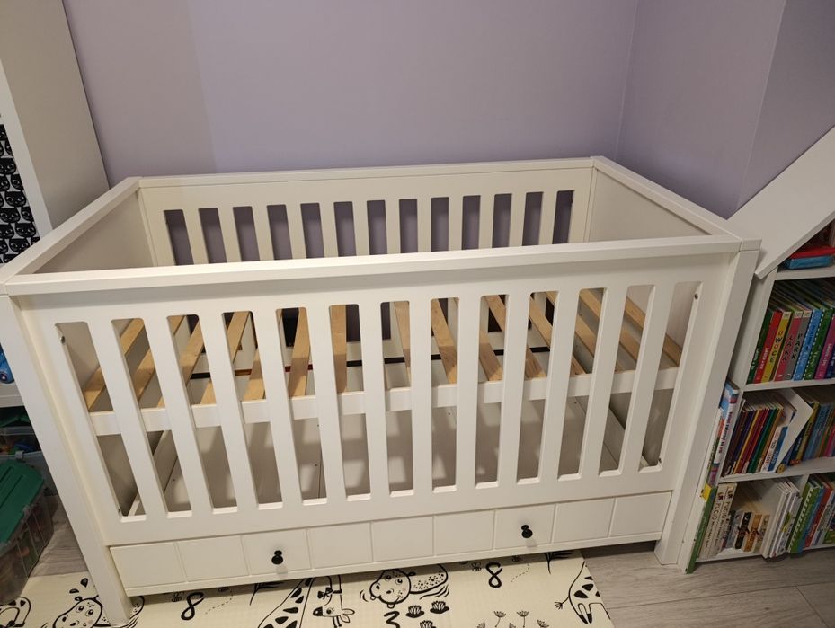 Allpin łóżeczko 140x70 z funkcją tapczanika