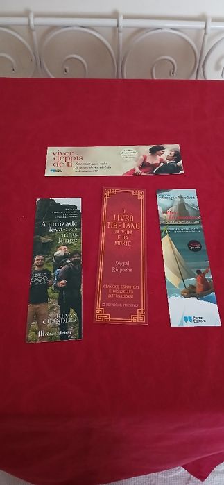 Marcadores para livros, novos