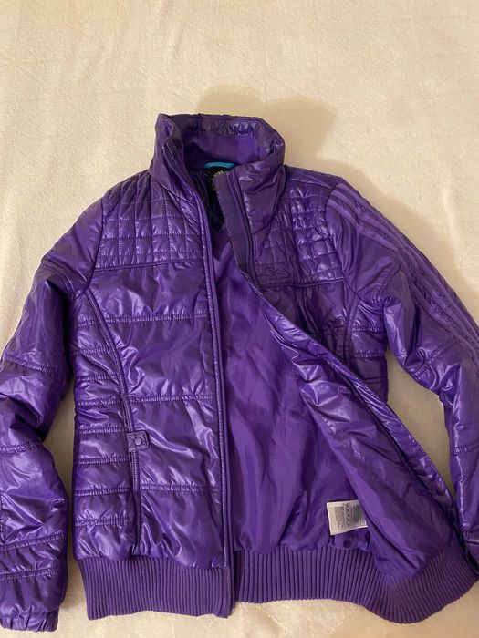 Курточка дівчинці на синтепоні Adidas р. S Оригінал