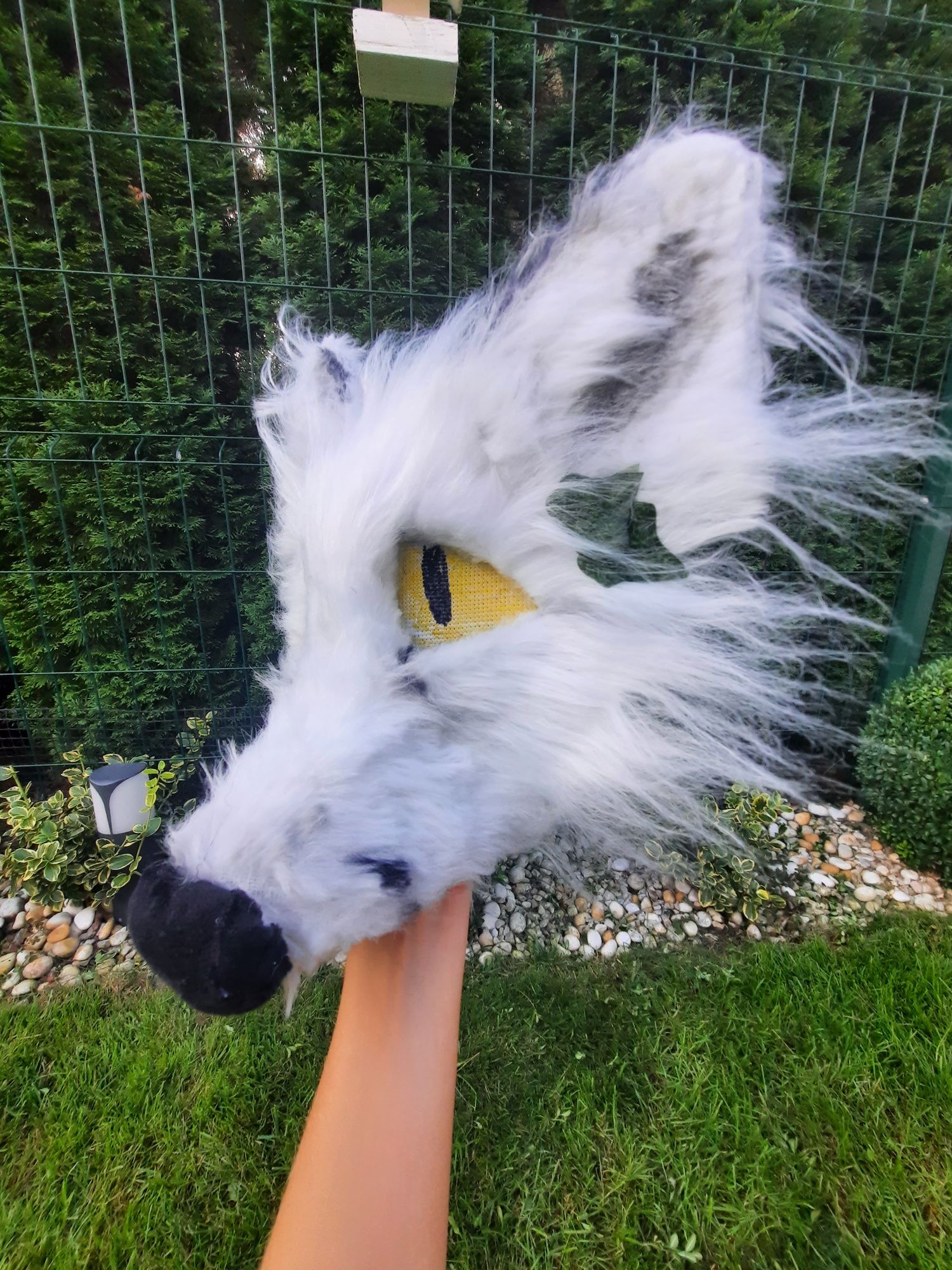 Duża Maska Lisa therian/furry