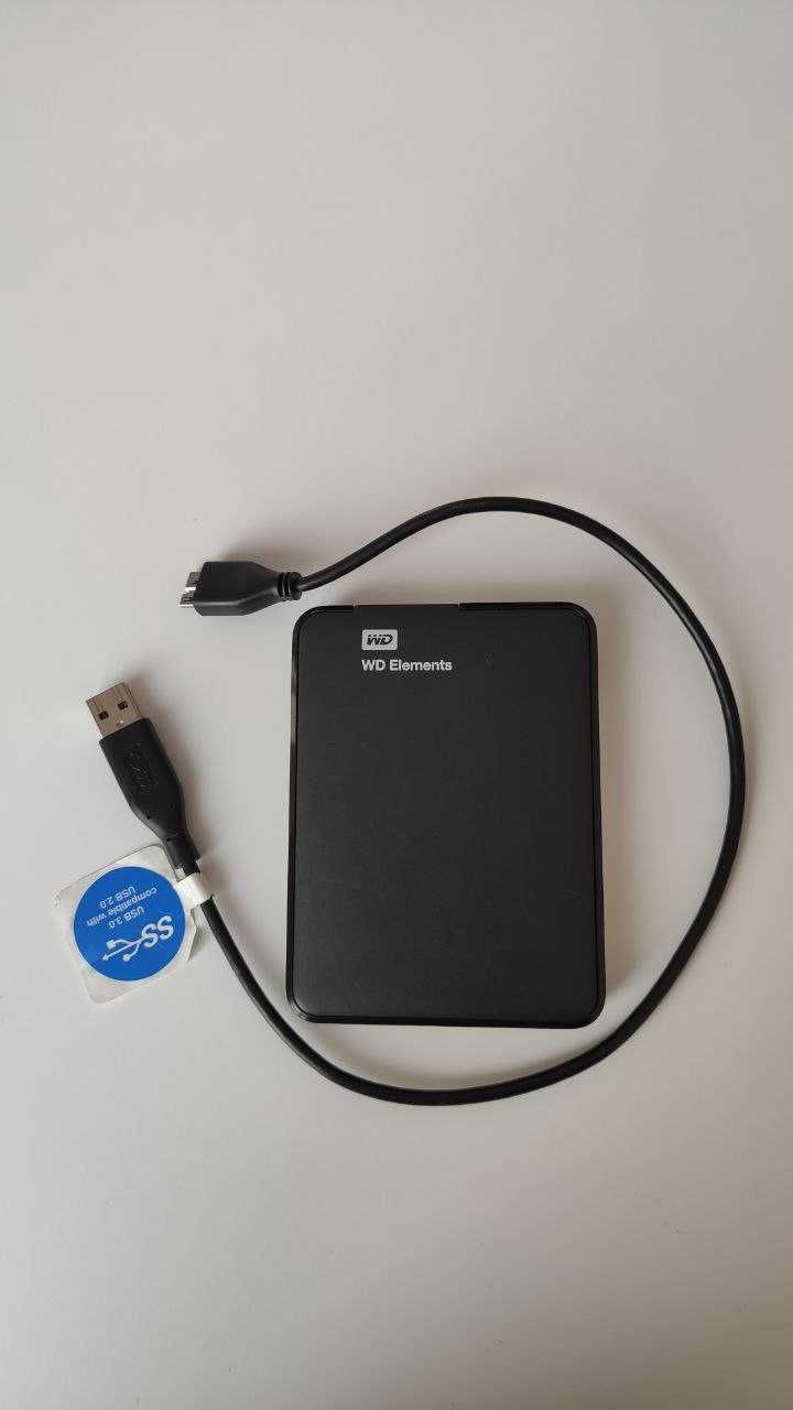 Зовнішній жорсткий диск WD Elements 500 Gb USB 3.0,