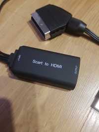 Konwerter scart na HDMI Video Audio HD 1080p