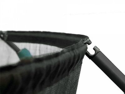 Trampolina Ogrodowa 252cm/8ft pomarańczowa Maxy Comfort Plus Z Wewnętr