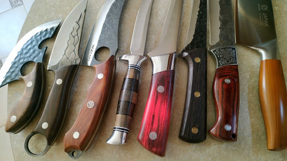 Гострий мисливський ніж / Нож охотничий туристический Columbia