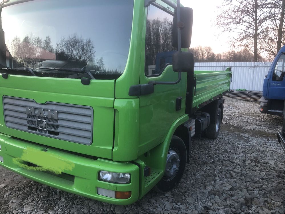 Man tgl 12.180 mercedes wywrotka kiper l2000