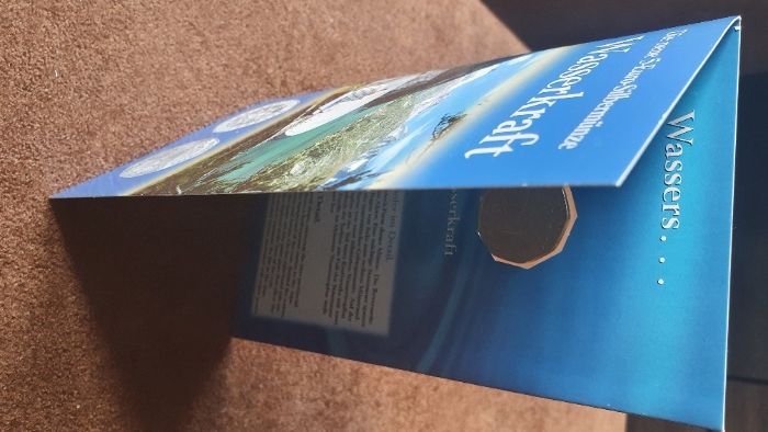 Carteiras BNC Austria 5 € Comemorativas 2003 a 2007