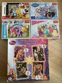 Puzzle trefl 4+ Roszpunka Książniczki Disney my little pony Frozen