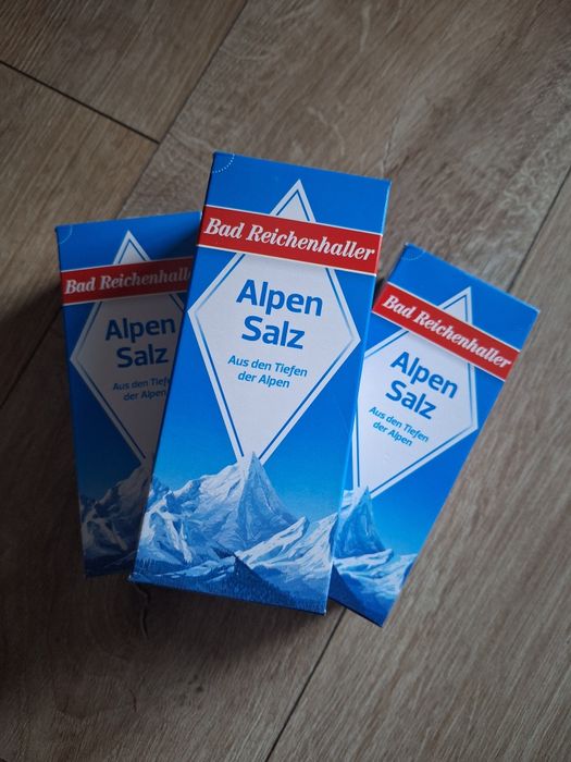 Sól alpejska Bad Reichenhall 500g sprzedam