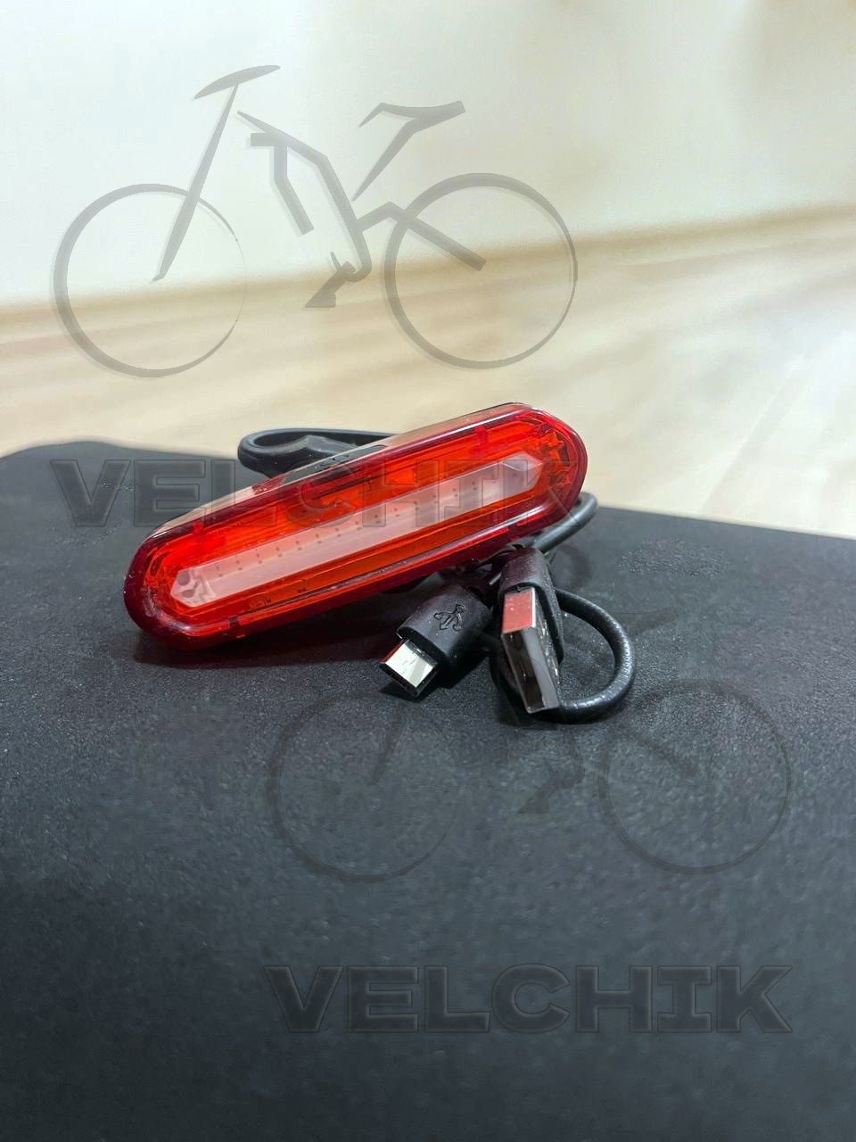 Задній ліхтар на велосипед, габаритний USB