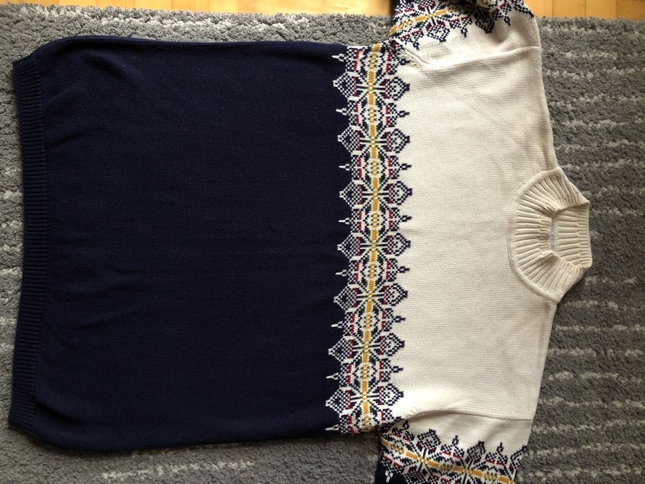 Sweter męski świąteczny Lecomte rozmiar 40