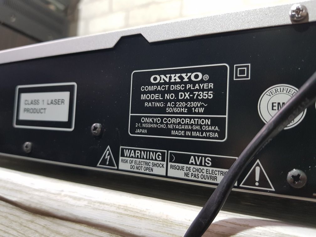 СD/МР3 програвач/проигрыватель Onkyo DX-7355  б/у з Німеччини