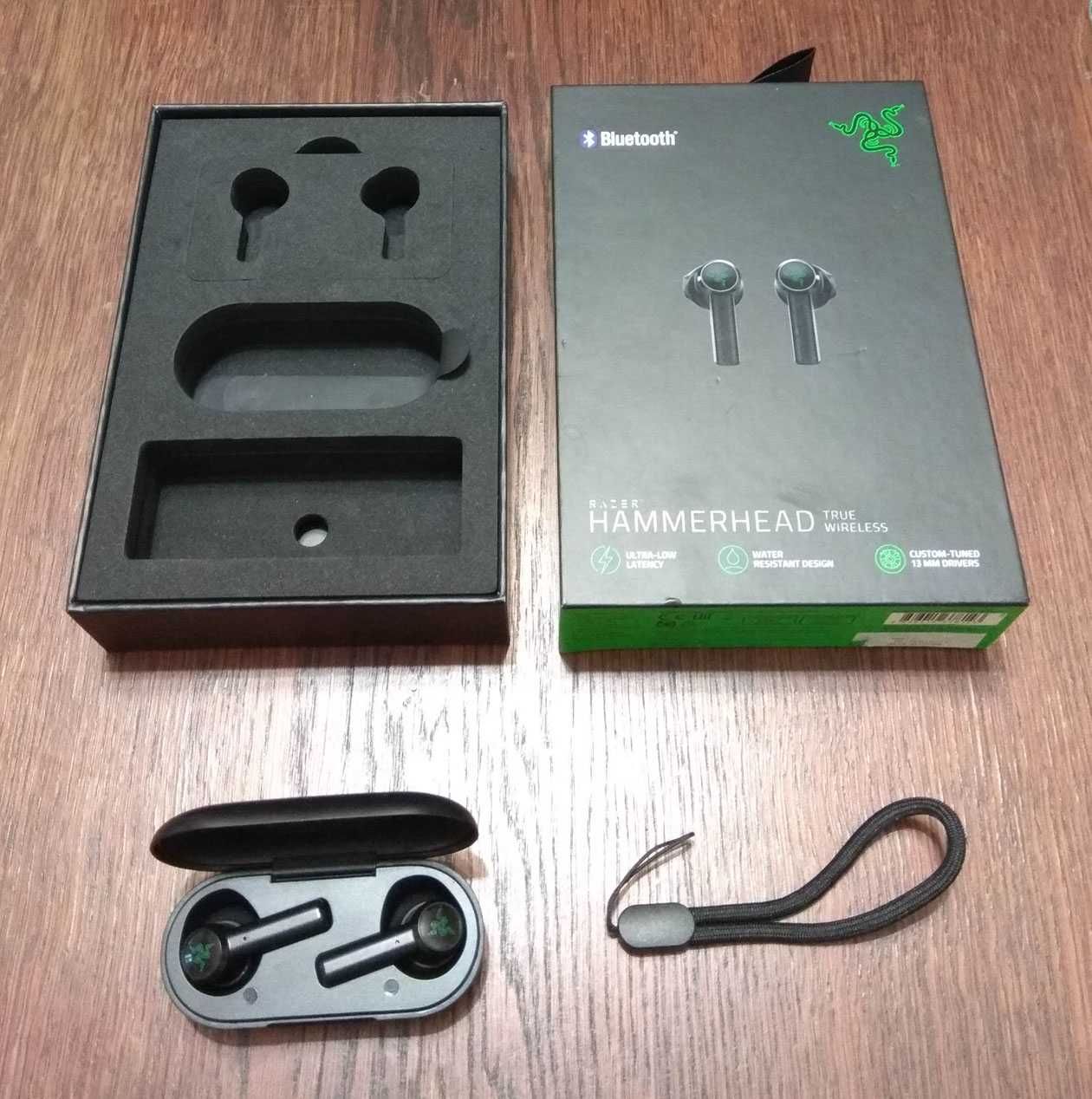 Дефект Беспроводные Bluetooth наушники Razer Hammerhead True Wireless