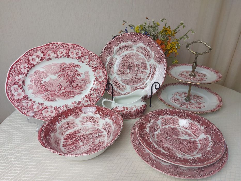 Порцеляна,Villeroy&Boch,Fasan, Burgenland,Wild Rose,Англія