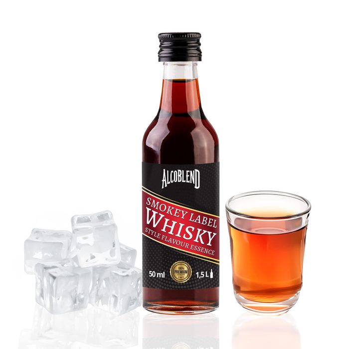 Zaprawka - esencja do alkoholu ALCOBLEND - Smokey Label Whisky - 50 ml