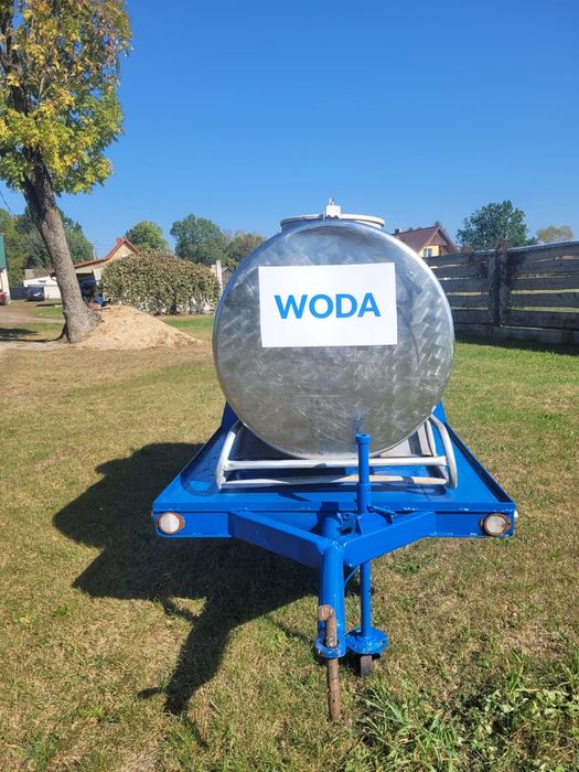 Zbiornik na wodę pitna na przyczepie mobilny zbiornika woda