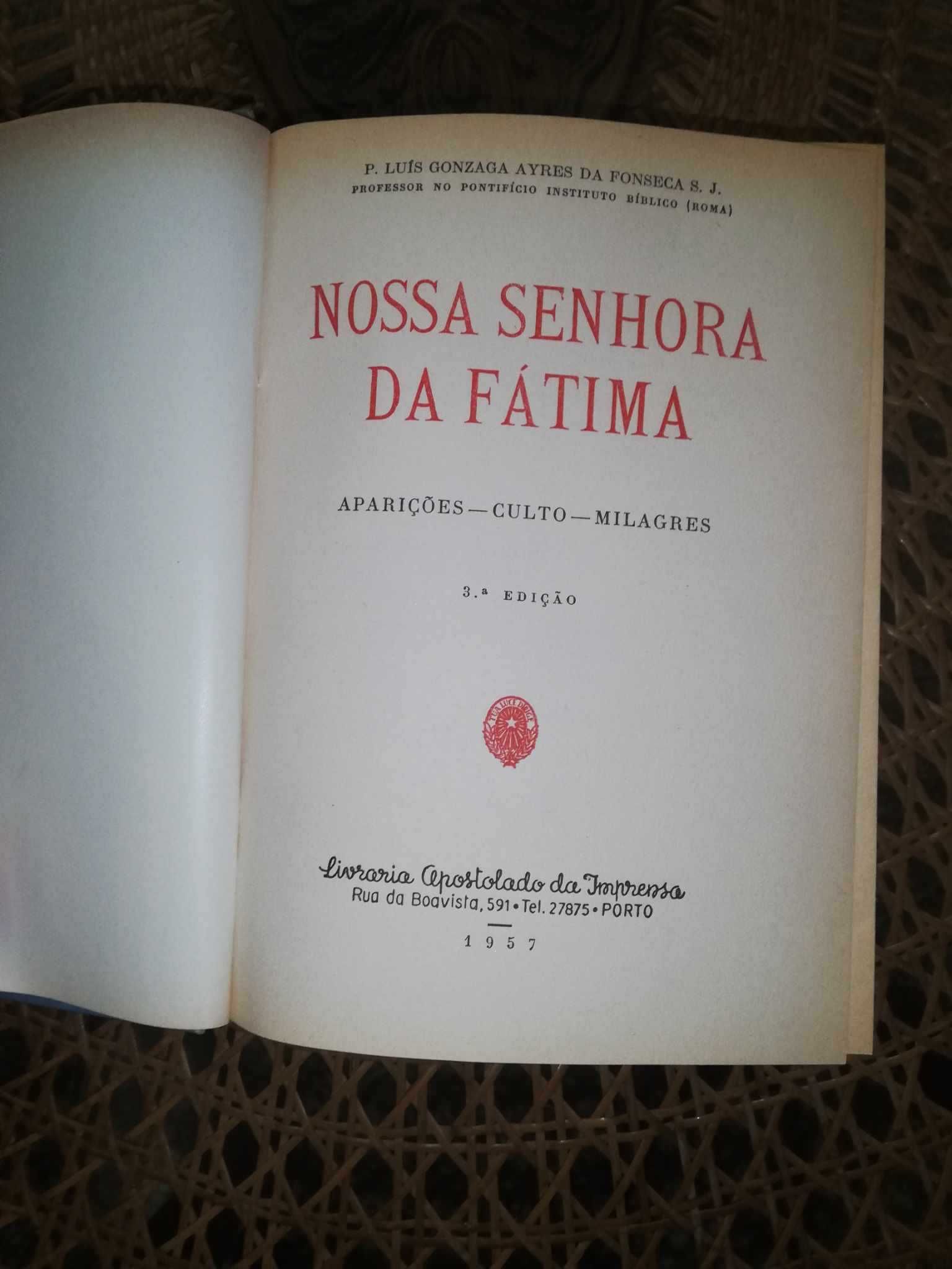 Nossa Senhora de Fátima - Livro antigo e raro