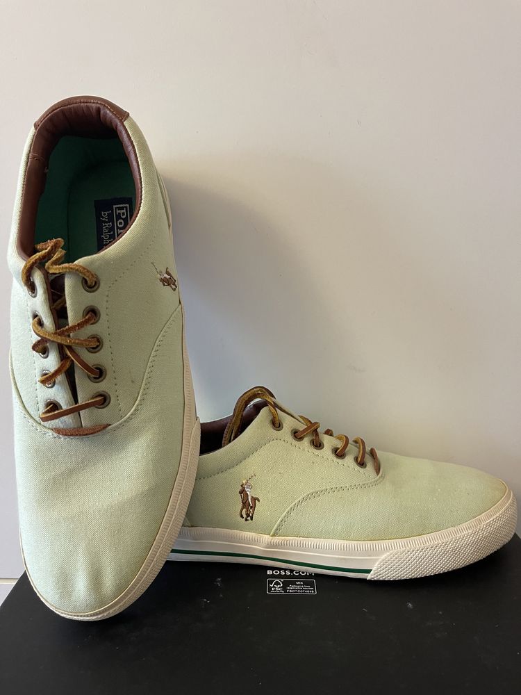 Ténis Sapatilhas Polo Ralph Lauren Vaughn Canvas (raro)