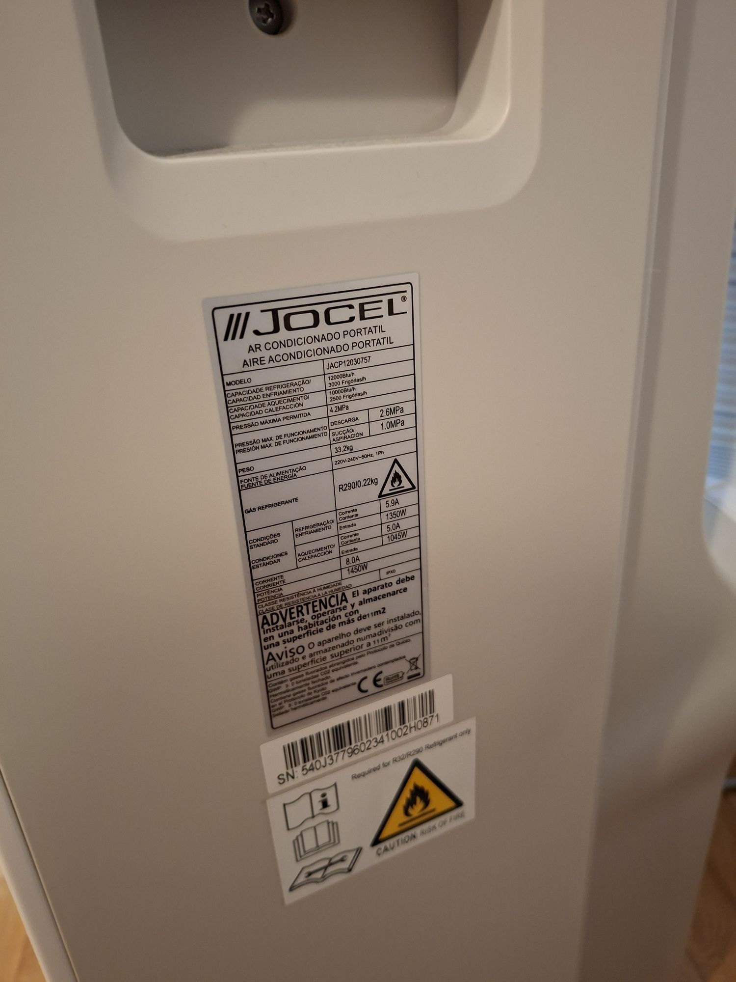 Ar condicionado para casa (estado novo)