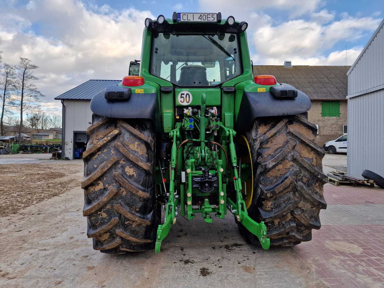 Wynajem ciągnika John Deere 7530, 200 KM