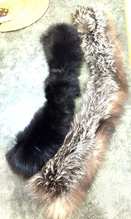 Комірці хутряні від пальто 73 та 50 см