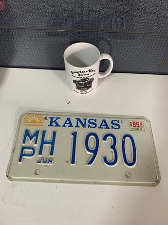 Amerykanska tablica rejestracyjna Kansas