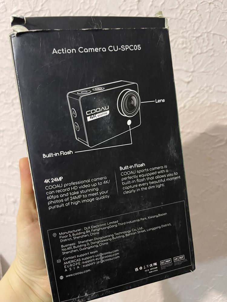 Екшн камера 4к  (action camera 4k)