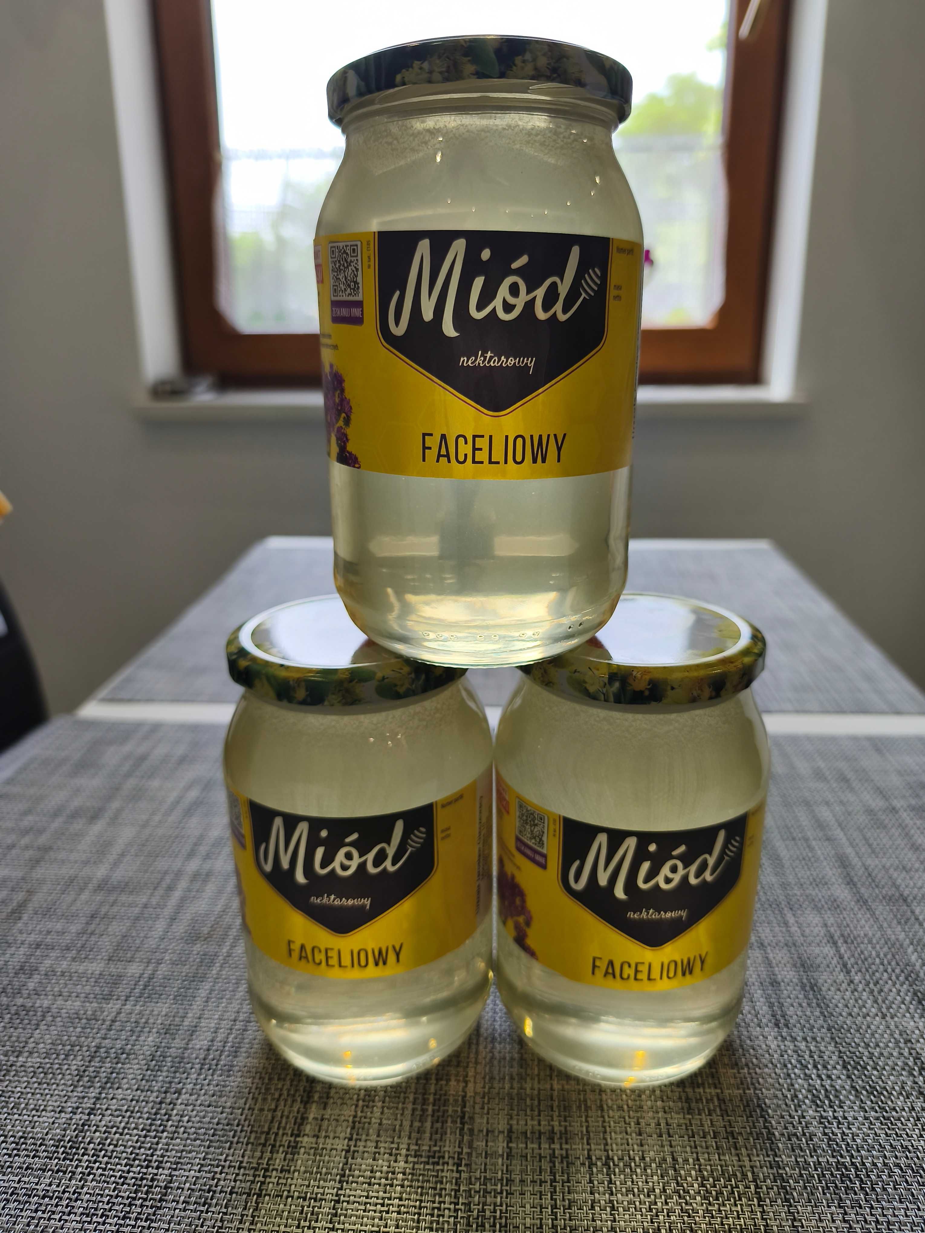 Sprzedam miód faceliowy tegoroczny