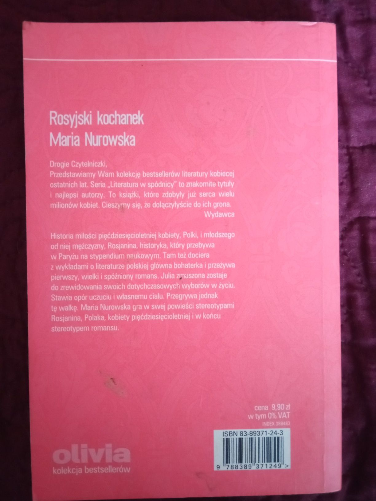 Rosyjski kochanek Maria Nurowska