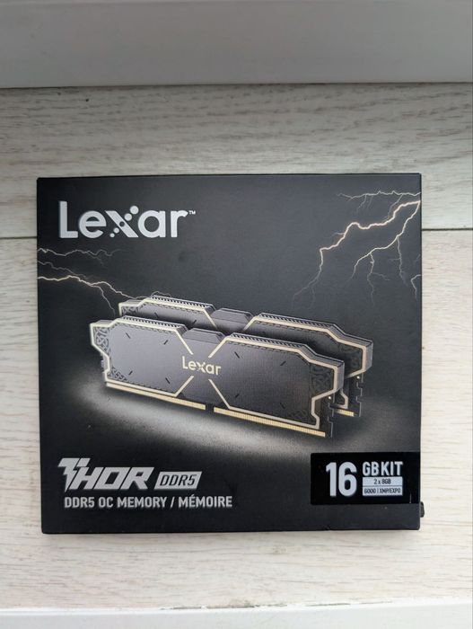 DDR5 16 GB(2×8)6000 Mhz LEXAR THOR 6000
