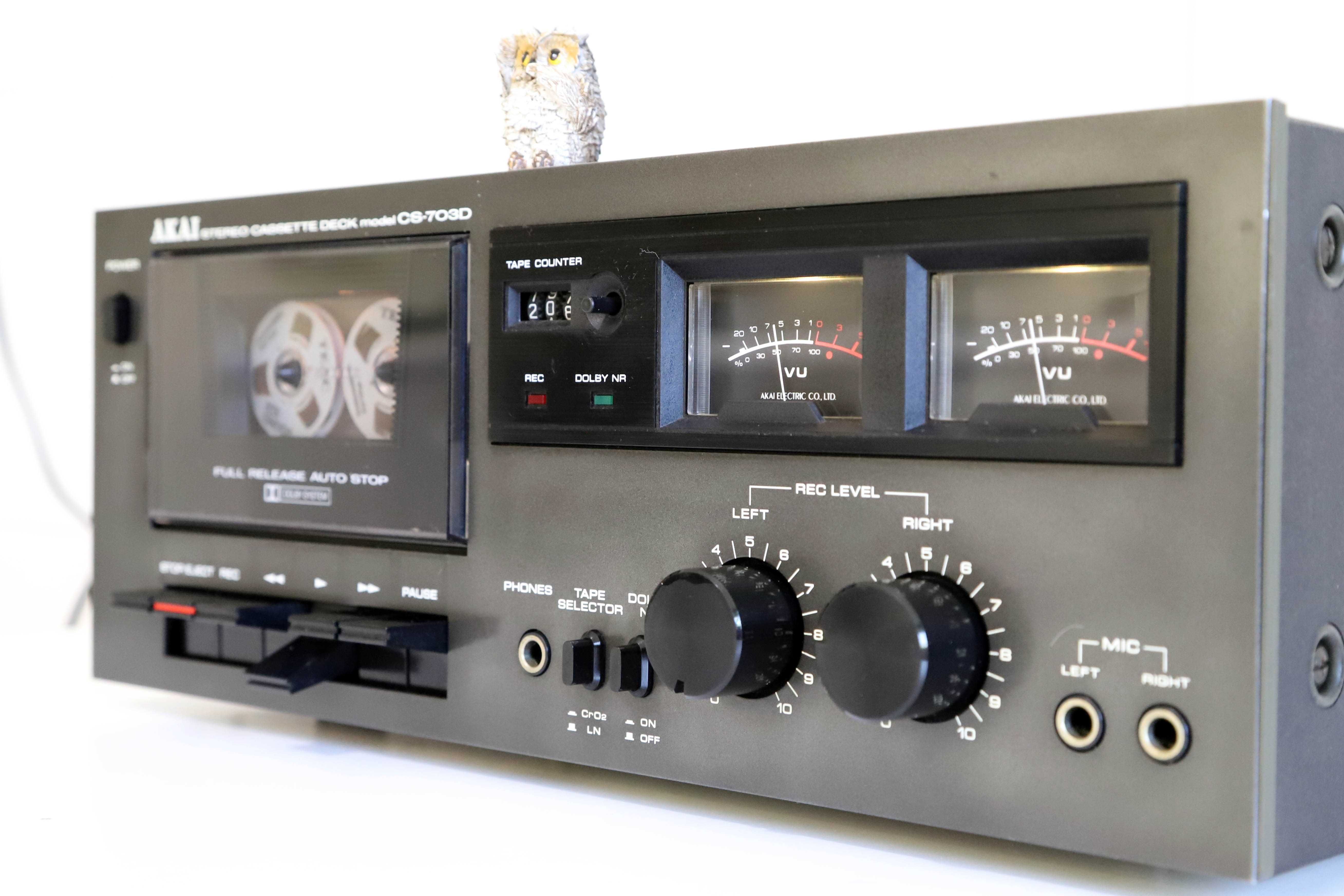 Akai CS-703D Tape Deck Cassetes