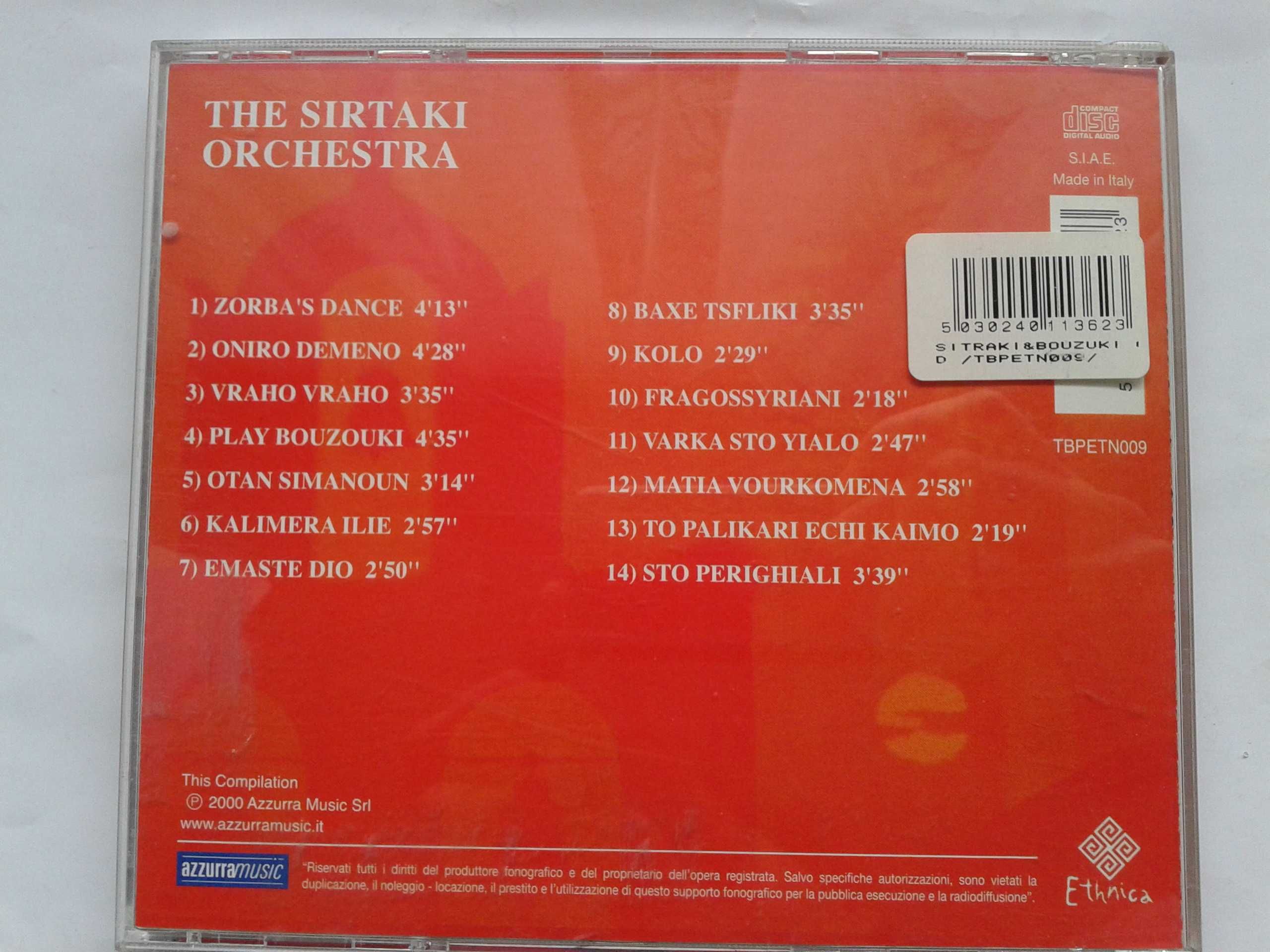 Płyta CD ''Sirtaki e Bouzuki'' - The Sirtaki Orchestra