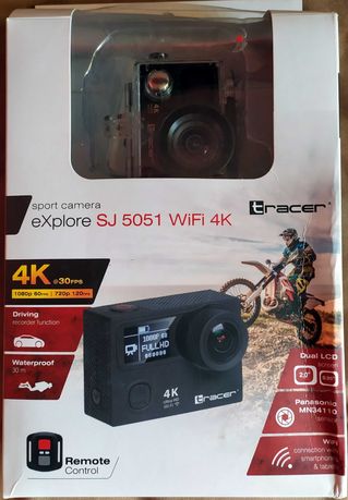 Kamera sportowa Tracer Explore SJ 5051 WiFi 4K - gratis !