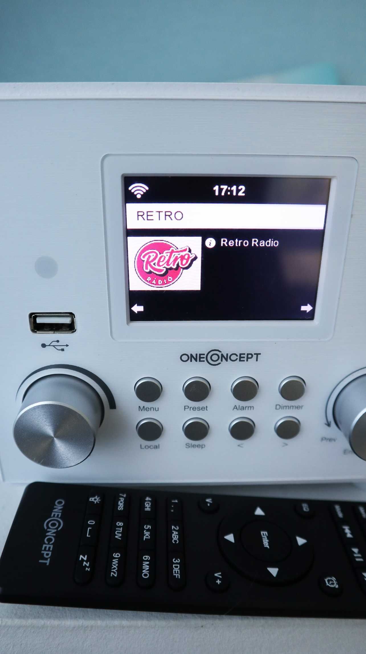 Проигрыватель через USB, Bluetooth, Інтернет-радіо Streamo Cube