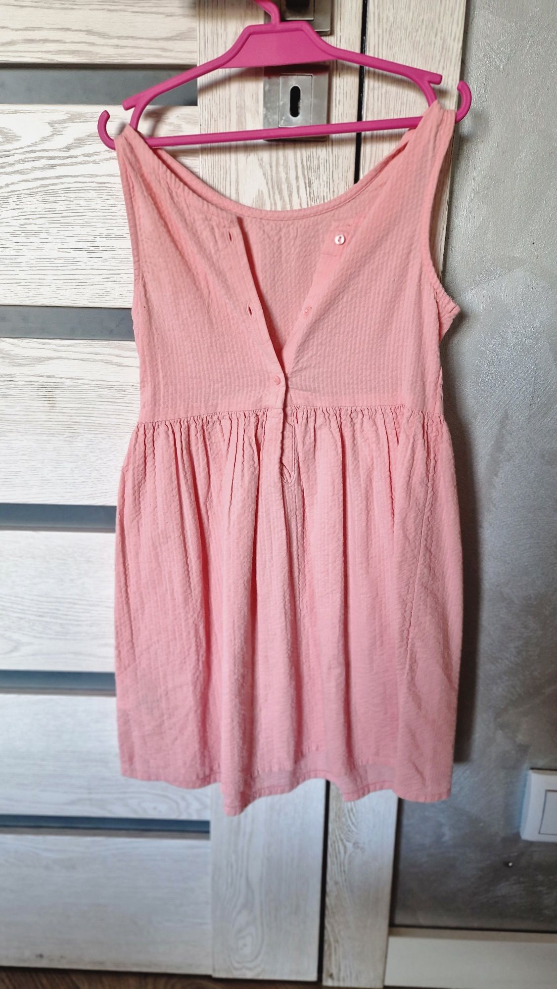 Sukienka H&M r 122/128 różowe