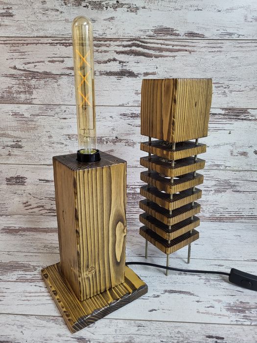 Підлоговий світильник ручної роботи/торшер/світильник з дерева