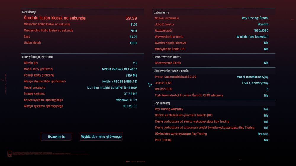 Intel i5 12400f rtx 4060 32gb ram Wi-Fi