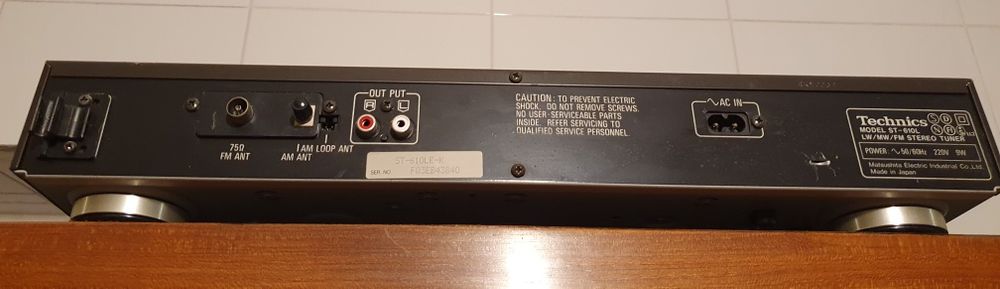 Technics st-610l a captar mal