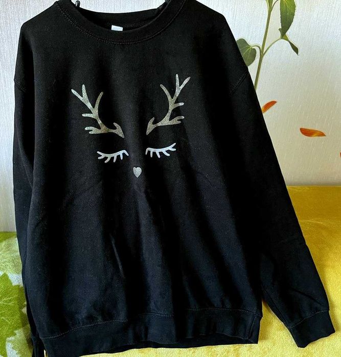 Свитшот лонгслив Lipsy теплий різдво,  L