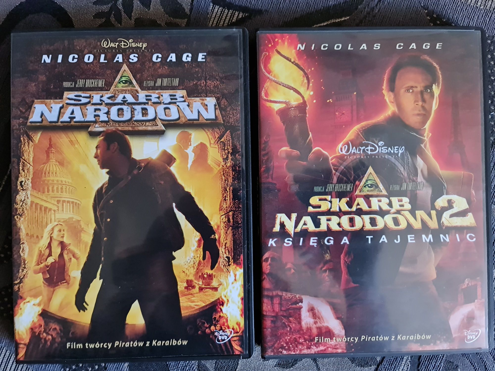 Skarb Narodów 1, 2 Nicolas Cage DVD